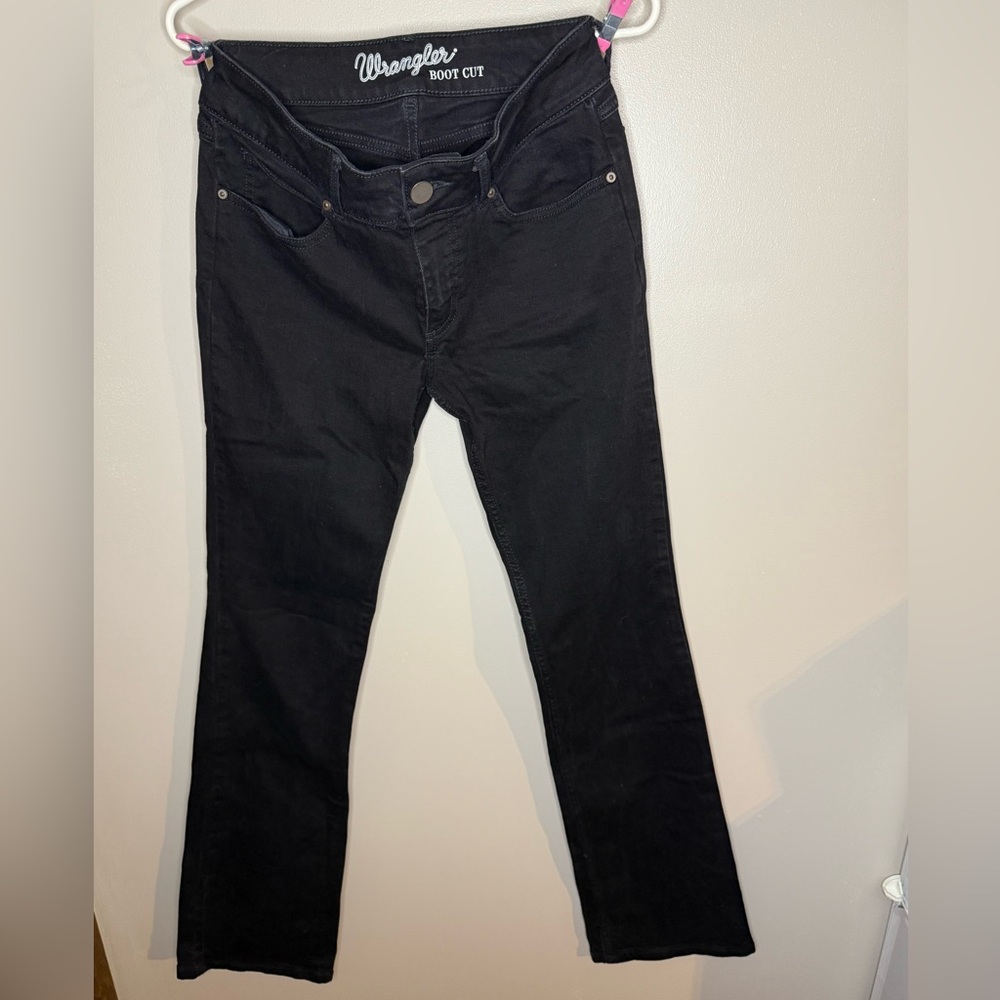 Wrangler Women's Black Boot Cut Jeans
